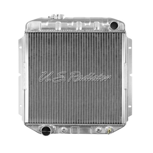 US Radiator Radiator direct fit Aluminium, For Ford Mustang 1965-66 302, Each