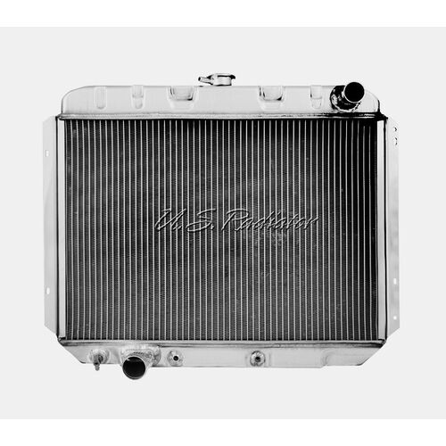 US Radiator Radiator direct fit Aluminium, For Ford Mustang 1968-70 V8 CLeveland, Each