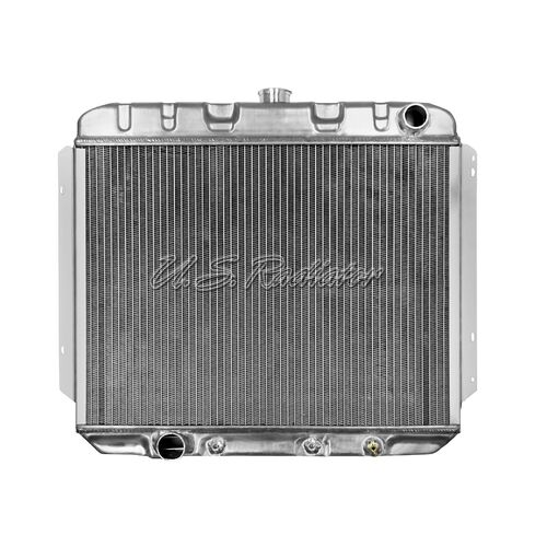 US Radiator Radiator direct fit Aluminium, For Ford Mustang 1965-66 V8, Each