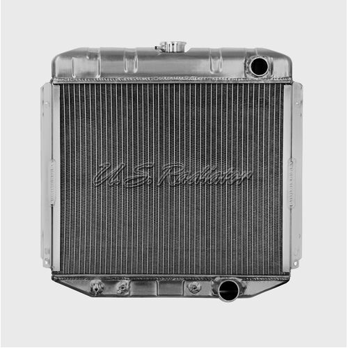 US Radiator Radiator direct fit Aluminium, For Ford Mustang 1967-69 V8 R/H Inlet, Each