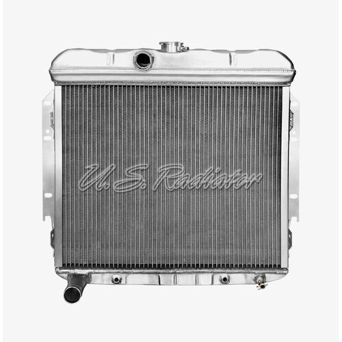 US Radiator Radiator direct fit Aluminium, For Plymouth Barracuda 1964-65, Each