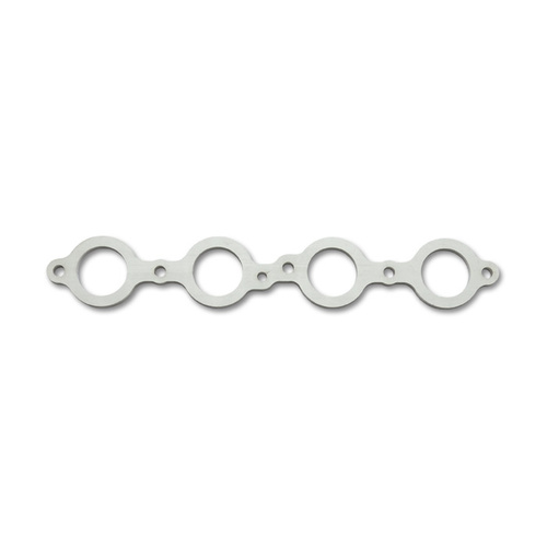 Vibrant Header Flange, 3/8 in. thick, fits GM LS1/LS2/LS3/LS6/LS9 8 cyl motors, 304 Stainless Steel, Pair