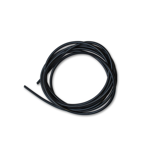 Hose, Vacuum, Silicone, 5/16 in. I.D., 8mm I.D., 10 ft Length, Black