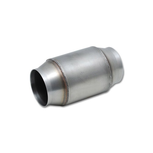 Vibrant GESI HO-series Catalytic Converter (rated for 350-500HP); 3' Inlet/Outlet, 4' O.D. x 7' Overall Length