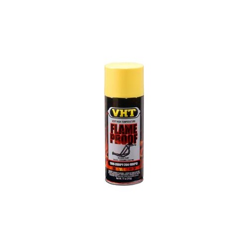 Paint, Flameproof Coating, High-Temperature, Flat, Yellow, 11 oz., Aerosol Spray Can, Each