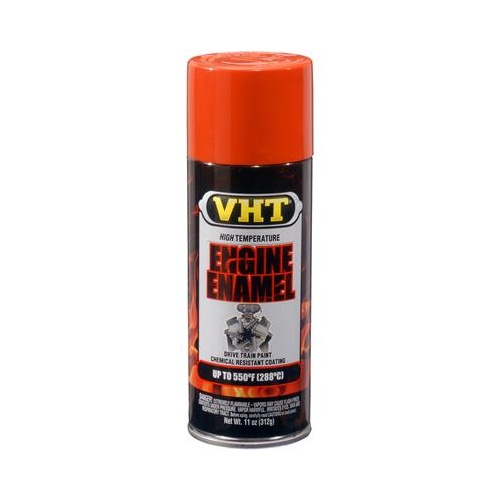 Paint, High-Temperature, Engine, Enamel, Gloss, Hemi Orange, 11 oz, Aerosol Spray Can, Each