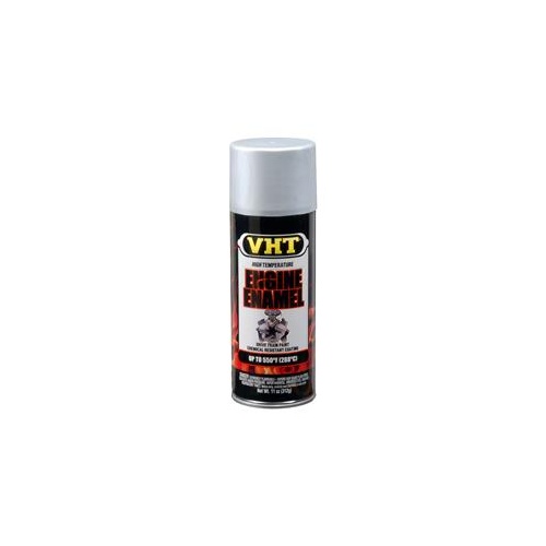 Paint, High-Temperature, Engine, Enamel, Gloss, Aluminum, 11 oz, Aerosol Spray Can, Each