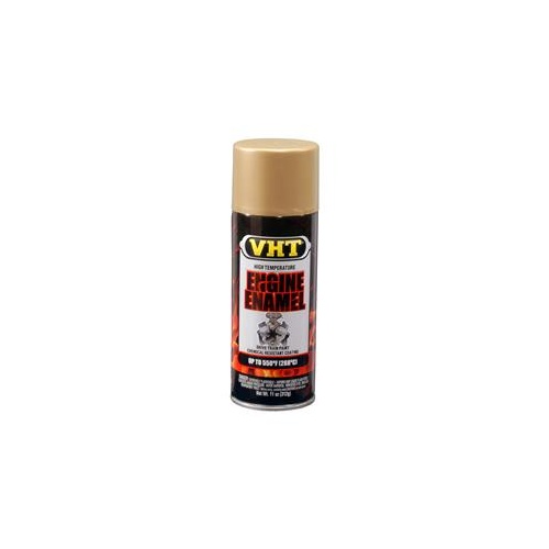 Paint, High-Temperature, Engine, Enamel, Gloss, Gold, 11 oz., Aerosol Spray Can, Each