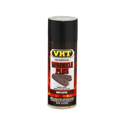 Paint, Wrinkle Plus, Black, 11 oz, Aerosol Spray Can, Each