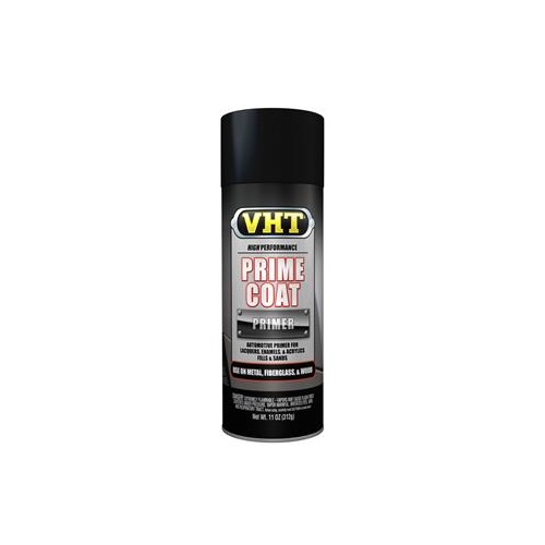 VHT Paint, Prime Coat, Flat, Black, 11 oz., Aerosol Spray Can, Each