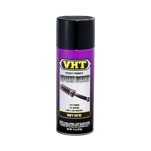 Paint, Epoxy, Gloss, Black, 11 oz., Aerosol Spray Can, Each