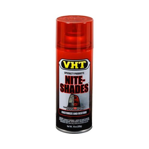 Paint, Nite Shades Coating, Aerosol, Red, Transparent Type, Translucent Finish, 10 oz., Each
