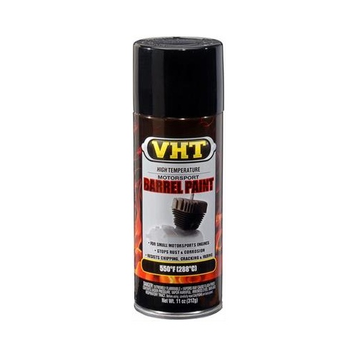 Paint, Barrel, Motorcycle, Enamel, Gloss, Black, 11 oz., Aerosol Spray Can, Each