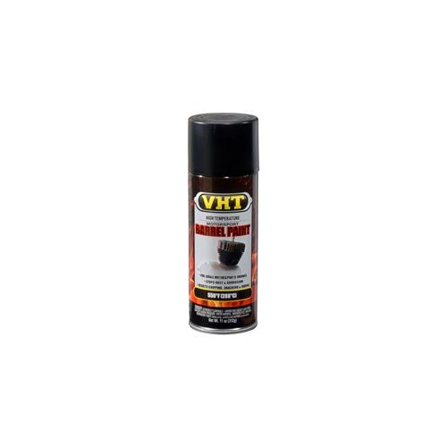 Paint, Barrel, Motorcycle, Enamel, Satin, Black, 11 oz., Aerosol Spray Can, Each