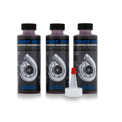 Vortech Superchargers, 12-Pack, 4oz, V-3 Supercharger Oil