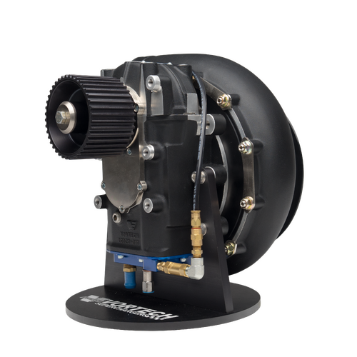 Vortech Superchargers, V-30 112A, Straight Discharge, CW Rotation, Black Finish