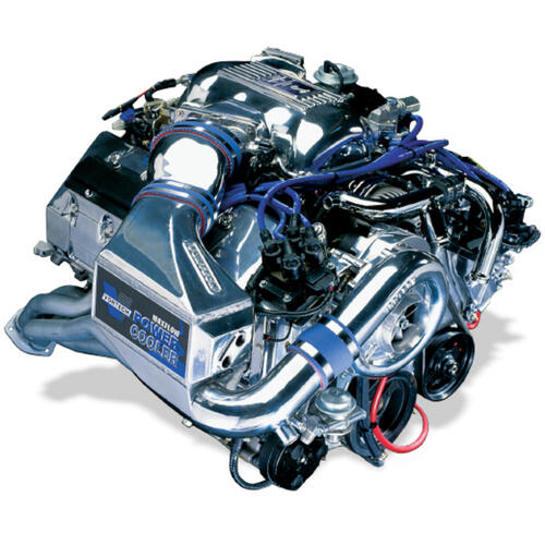 Vortech Superchargers, Tuner Kit, 1996-1998 4V Ford Mustang Cobra w/V-3 SCi, Satin Finish