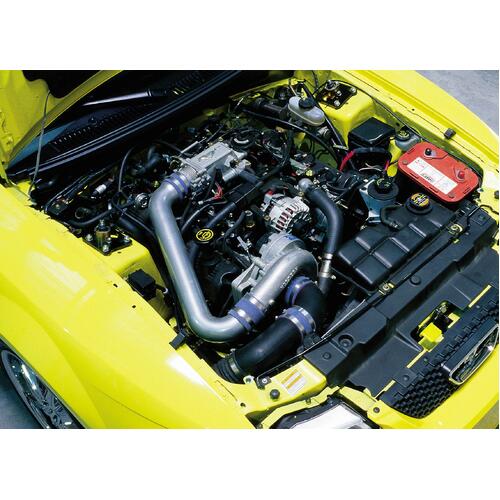 Vortech Superchargers, 1999 4.6 Mustang GT Supercharging System w/V-2 Si, Polished Finish