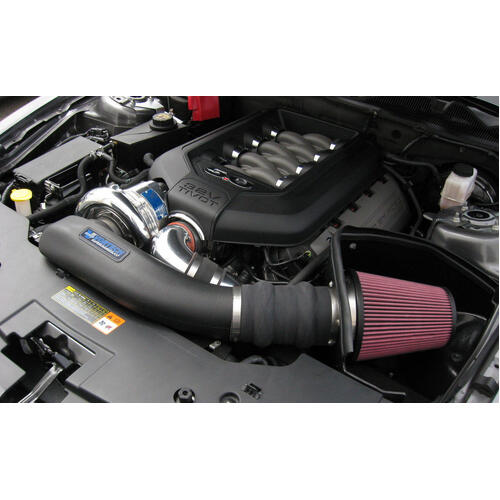 Vortech Superchargers, 2011-2014 Ford Mustang 5.0 Manual GT System w/V-3 Si & Air/Air Cooler,