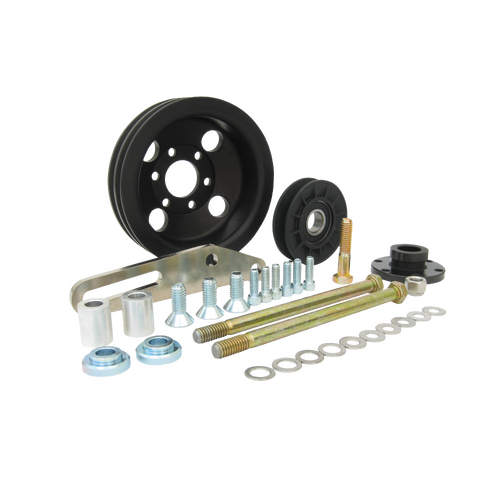 Vortech Superchargers, Small Block Chevy Power Steering Pump Mount Assembly, V-Belt