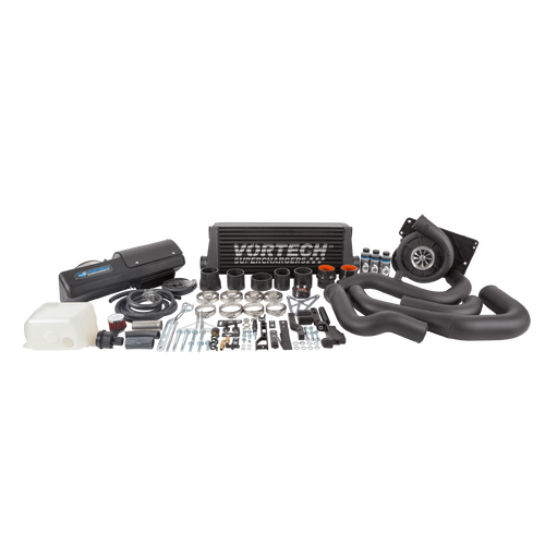 Vortech Superchargers, Tuner Kit, 2013-2019 FR-S/BRZ/86 w/V-2 H/D H67B & Charge Cooler, Black Finish