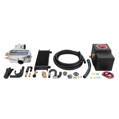 Vortech Superchargers, 1986-1993 5.0 Mustang Charge Cooler Upgrade, Satin Finish