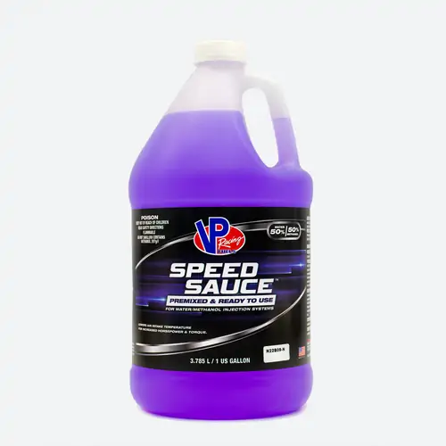 VP Racing, Coolants and Additives, Speed Sauce Water Methanol Mixture, 3.8L Bottle