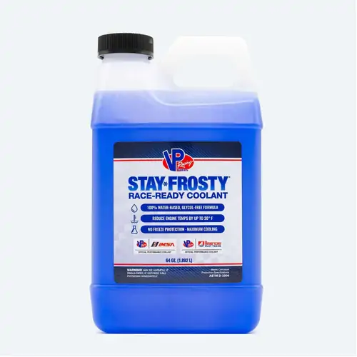 VP Racing, Coolants and Additives, Stay Frosty - Ready to Race Coolant, 1.89L Bottle
