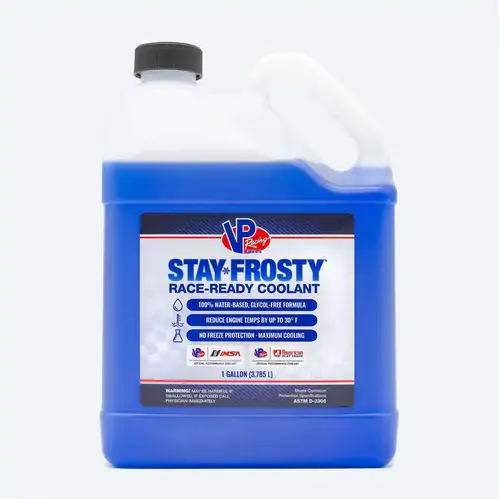 VP Racing, Coolants and Additives, Stay Frosty - Ready to Race Coolant 3.8L, 3.8L Bottle