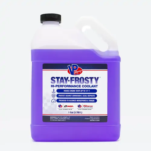 VP Racing, Coolants and Additives, Stay Frosty - High Performance Coolant 3.8L, 3.8L Bottle