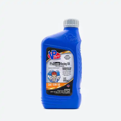 VP Racing, Pro Grade Full Synthetic Racing Oil, 15w-50, 946ML Bottle
