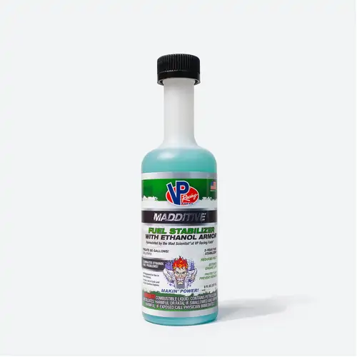 VP Racing, Additives, Fuel Stabilizer W / Ethanol Shield, 236ml Bottle