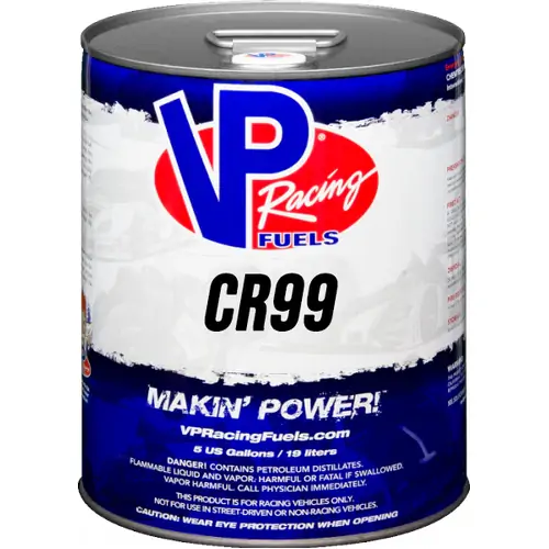 VP Racing, Unleaded Racing Fuel, CR99, 19L Drum
