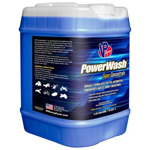 VP Racing, Care and Washes, Powerwash Concentrate, 19L Drum