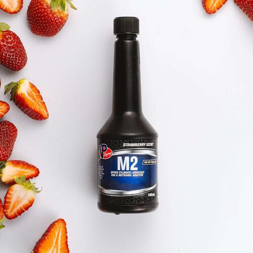 VP Racing, M2 Upper Cylinder Lubricant, W/Scent Strawberry, 180ml Bottle