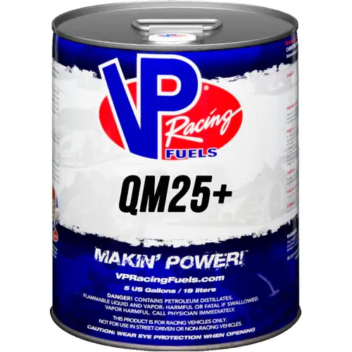 VP Racing, Unleaded Racing Fuel, QM25+, 19L Drum