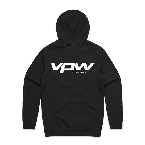 VPW Zip Up Hoodie, Black