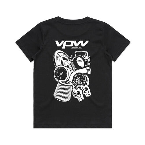VPW Mural T-Shirt, Black