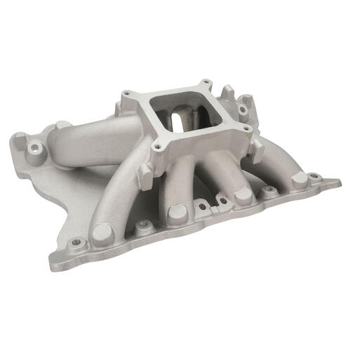 VPW Intake Manifold, Trickflow Style, Ford 302, 351 Cleveland, Aluminum, Single Plane, Square Bore, 2V, Each