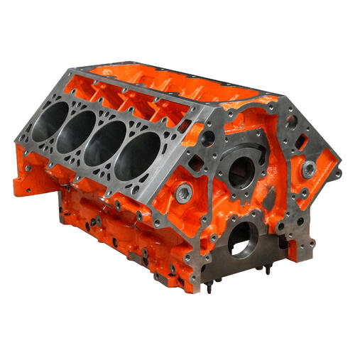 VPW Warlord Engine Block, Cast Iron, LS, LSX, 9.240'' Deck, 4.125'' Bore, Steel 6 Bolt Main Caps, Each