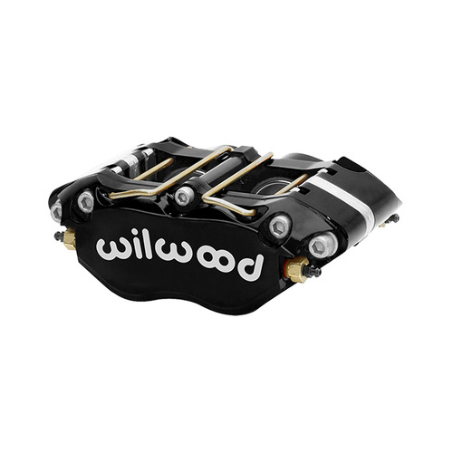 Wilwood Caliper, NDPR, Radial, 0.81 in. Rotor Width, 12.19 in. Rotor Dia, 1.75/1.75 in. Bore, Universal, Alum, Black, Each