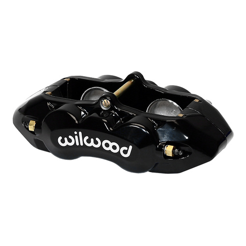 Wilwood Caliper, D8-4 FRONT, Lug, 1.25 in. Rotor Width, 11.75 in. Rotor Dia, 1.88/1.88 in. Bore, Universal, Alum, Black, Each