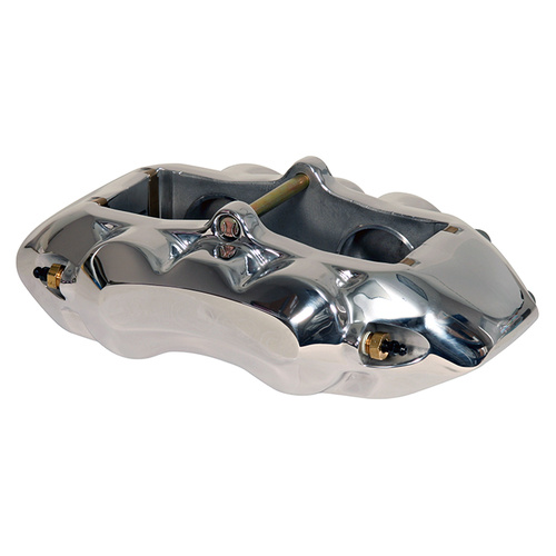 Wilwood Caliper, D8-4 FRONT, Lug, 1.25 in. Rotor Width, 11.75 in. Rotor Dia., 1.88/1.88 in. Bore, Universal, Alum, Polished, Each