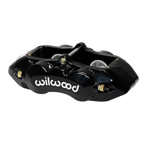 Wilwood Caliper, D8-4 REAR, Lug, 1.25 in. Rotor Width, 11.75 in. Rotor Dia, 1.38/1.38 in. Bore, Universal, Alum, Black, Each