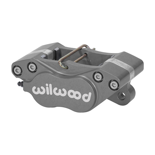 Wilwood Caliper, GP320, Lug, 0.81 in. Rotor Width, 11.50 in. Rotor Dia, 1.25/1.25 in. Bore, LH, Alum, Ano, Each