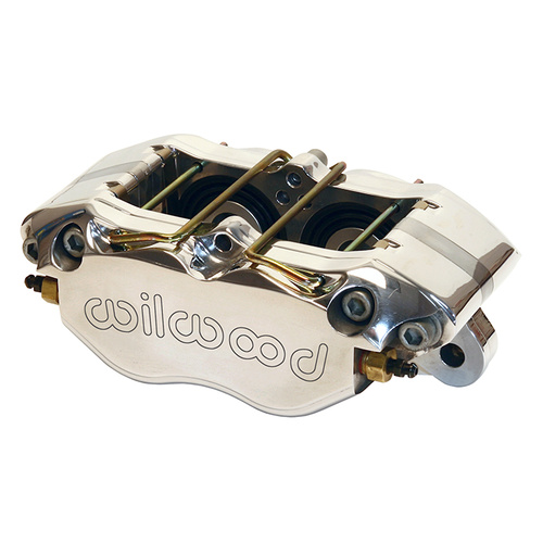 Wilwood Caliper, DP, Lug, 0.81 in. Rotor Width, 13.06 in. Rotor Dia., 1.38/1.38 in. Bore, Aluminum, Universal, Polished, Each