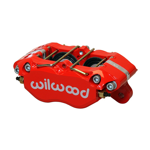 Wilwood Caliper, DP, Lug, 0.81 in. Rotor Width, 13.06 in. Rotor Dia, 1.75/1.75 in. Bore, Universal, Alum, Red, Each