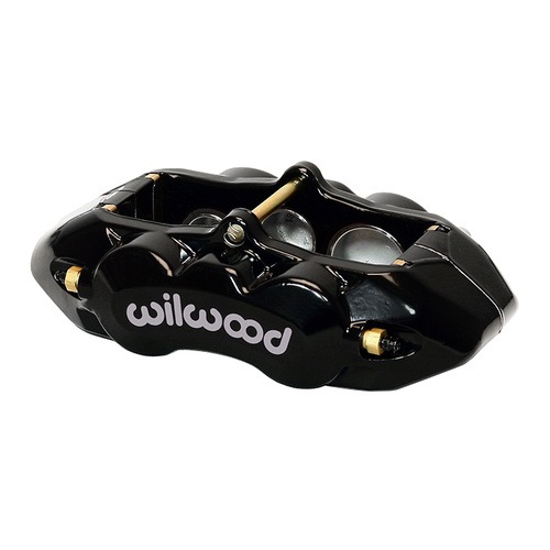 Wilwood Caliper, D8-6, Lug, 1.25 in. Rotor Width, 11.75 in. Rotor Dia., 1.88/1.38/1.25 in. Bore, RH, Alum, Black, Each