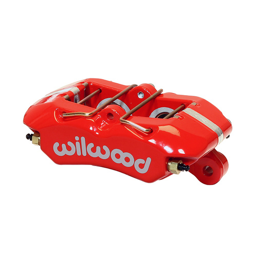 Wilwood Caliper, FDP-LP, Lug, 0.81 in. Rotor Width, 13.06 in. Rotor Dia, 1.12/1.12 in. Bore, Universal, Alum, Red, Each