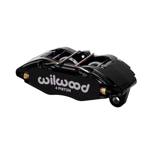 Wilwood Caliper, DPHA , Lug, 0.83 in. Rotor Width, 10.32 in. Rotor Dia, 1.62/1.62 in. Bore, Universal, Alum, Black, Each